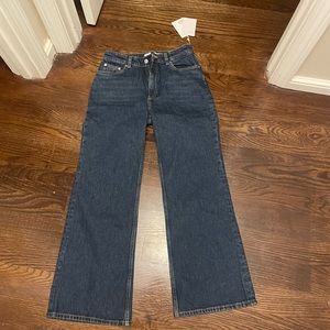& other stories wide leg jeans